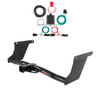 2013 - 2016 Ford Escape Excluding S Curt 2", Class 3 Trailer Tow Hitch + 4-flat Wiring Kit 13131