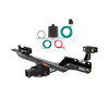 2014 Mercedes-Benz GL350 Excluding active curve system Curt 2", Class 3 Trailer Tow Hitch + 4-flat Wiring Kit 13173