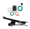 2006 - 2012 Mercedes-Benz R350 Curt 2", Class 3 Trailer Tow Hitch + 4-flat Wiring Kit 13103