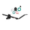 03 - 11 Saab 9-3 Sedan, single exhaust Curt 1-1/4", Class 1 Trailer Tow Hitch + 4-flat Wiring Kit 11326