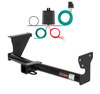 2008 - 2015 Land Rover LR2 Curt 2", Class 3 Trailer Tow Hitch + 4-flat Wiring Kit 13052