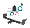 2011 - 2013 Scion tC Curt 1-1/4", Class 1 Trailer Tow Hitch + 4-flat Wiring Kit 11087