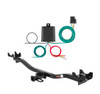 2006 - 2009 Mercedes-Benz E350 Sedan, excluding Sport Curt 1-1/4", Class 1 Trailer Tow Hitch + 4-flat Wiring Kit 11701