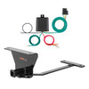17 - 19 Mercedes-Benz E400 Curt 1-1/4", Class 1 Trailer Tow Hitch + 4-flat Wiring Kit 11454