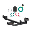 2017 - 2019 Mercedes-Benz GLE43 AMG Curt 2", Class 3 Trailer Tow Hitch + 4-flat Wiring Kit 13411