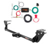2013 - 2018 Lexus ES300h Curt 1-1/4", Class 1 Trailer Tow Hitch + 4-flat Wiring Kit 11362