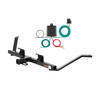 99 - 08 Saab 9-5 Sedan and wagon Curt 1-1/4", Class 1 Trailer Tow Hitch + 4-flat Wiring Kit 11821