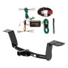 09 - 12 Lexus IS350 Sedan Curt 1-1/4", Class 1 Trailer Tow Hitch + 4-flat Wiring Kit 11372