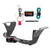 10 - 13 Subaru Outback Wagon Curt 2", Class 3 Trailer Tow Hitch + 4-flat Wiring Kit 13390