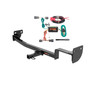14 - 19 Kia Soul w/ LED taillights Curt 1-1/4", Class 1 Trailer Tow Hitch + 4-flat Wiring Kit 11419
