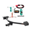 2018 - 2025 Nissan Leaf Curt 1-1/4", Class 1 Trailer Tow Hitch + 4-flat Wiring Kit 11648