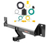 2017 - 2021 Mercedes-Benz GLC43 AMG Curt 2", Class 3 Trailer Tow Hitch + 4-flat Wiring Kit 13290
