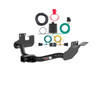 08 - 11 Mazda Tribute With factory 1-1/4" receiver hitch Curt 2", Class 3 Trailer Tow Hitch + 4-flat Wiring Kit 13651