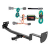 14 - 19 Kia Soul w/o LED Tailights Curt 1-1/4", Class 1 Trailer Tow Hitch + 4-flat Wiring Kit 11419