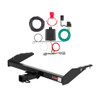 2000 - 2004 Nissan Frontier 2-door, short bed Curt 2", Class 3 Trailer Tow Hitch + 4-flat Wiring Kit 13831