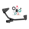 23 - 24 Mitsubishi Outlander Phev Curt 2", Class 3 Trailer Tow Hitch + 4-flat Wiring Kit 13566