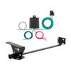 2010 - 2016 Mercedes-Benz E350 Sedan Curt 1-1/4", Class 1 Trailer Tow Hitch + 4-flat Wiring Kit 11001