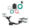 2007 - 2013 Mercedes-Benz GL450 Curt 2", Class 3 Trailer Tow Hitch + 4-flat Wiring Kit 13102