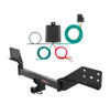 2018 - 2019 Lexus GS300 Curt 1-1/4", Class 1 Trailer Tow Hitch + 4-flat Wiring Kit 11366