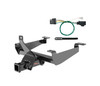 15 - 22 Land Rover Range Rover Sport Excluding hybrid Curt 2", Class 3 Trailer Tow Hitch + 4-flat Wiring Kit 13243