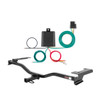 2010 - 2012 Lincoln MKZ Curt 1-1/4", Class 1 Trailer Tow Hitch + 4-flat Wiring Kit 11390