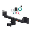 16 - 18 Mercedes-Benz GLE350 Curt 2", Class 3 Trailer Tow Hitch + 4-flat Wiring Kit 13294