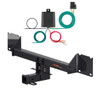 2016 - 2018 Mercedes-Benz GLE350 Curt 2", Class 3 Trailer Tow Hitch + 4-flat Wiring Kit 13294