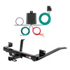 99 - 05 Pontiac Grand Am Curt 1-1/4", Class 2 Trailer Tow Hitch + 4-flat Wiring Kit 12040