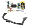 2014 - 2018 Mazda 3 Hatchback Curt 1-1/4", Class 1 Trailer Tow Hitch + 4-flat Wiring Kit 11377