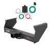2011 - 2024 RAM 5500 Curt 2-1/2", Class 5 Trailer Tow Hitch + 4-flat Wiring Kit 15800
