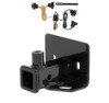 2006 - 2009 Mitsubishi Raider Curt 2", Class 3 Trailer Tow Hitch + 4-flat Wiring Kit 13229-1