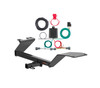 18 - 24 Nissan Kicks Curt 1-1/4", Class 1 Trailer Tow Hitch + 4-flat Wiring Kit 11563