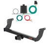 2023 - 2026 Lexus RX350h Curt 2", Class 3 Trailer Tow Hitch + 4-flat Wiring Kit 13579