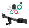 2016 - 2018 Mercedes-Benz CLA250 Curt 1-1/4", Class 2 Trailer Tow Hitch + 4-flat Wiring Kit 12163