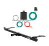 1980 - 1985 Oldsmobile 98 Sedan Curt 1-1/4", Class 2 Trailer Tow Hitch + 4-flat Wiring Kit 12009
