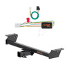 2020 - 2021 Lexus RX350 Curt 2", Class 3 Trailer Tow Hitch + 4-flat Wiring Kit 13515