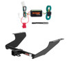 2009 - 2013 Subaru Forester Curt 2", Class 3 Trailer Tow Hitch + 4-flat Wiring Kit 13147