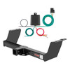 2009 Mazda B2300 01 - 05 models are no drill Curt 2", Class 3 Trailer Tow Hitch + 4-flat Wiring Kit 13019