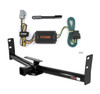 2006 Pontiac Torrent Curt 2", Class 3 Trailer Tow Hitch + 4-flat Wiring Kit 13591