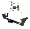 2006 - 2013 Suzuki Grand Vitara Excluding XL-7 Curt 2", Class 3 Trailer Tow Hitch + 4-flat Wiring Kit 13001
