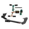 96 - 00 Plymouth Grand Voyager Excluding Stow 'n Go Curt 1-1/4", Class 2 Trailer Tow Hitch + 4-flat Wiring Kit 12094