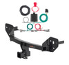 2020 - 2025 Subaru Legacy Sedan Curt 2", Class 3 Trailer Tow Hitch + 4-flat Wiring Kit 13494