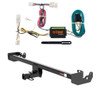 2011 - 2014 Scion xD Curt 1-1/4", Class 1 Trailer Tow Hitch + 4-flat Wiring Kit 11134