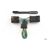2006 - 2009 Mitsubishi Raider Curt 2", Class 3 Trailer Tow Hitch + 4-flat Wiring Kit 13229