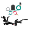 92 - 98 Pontiac Grand Am Curt 1-1/4", Class 2 Trailer Tow Hitch + 4-flat Wiring Kit 12073