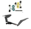 2005 - 2006 Pontiac Pursuit Sedan, GT Curt 1-1/4", Class 1 Trailer Tow Hitch + 4-flat Wiring Kit 11447