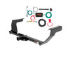 12 - 16 Subaru Impreza Hatchback, excluding WRX and WRX STI Curt 1-1/4", Class 1 Trailer Tow Hitch + 4-flat Wiring Kit 11286