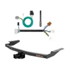2013 - 2016 Nissan Pathfinder Curt 2", Class 3 Trailer Tow Hitch + 4-flat Wiring Kit 13126