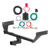 21 - 24 Nissan Rogue Curt 2", Class 3 Trailer Tow Hitch + 4-flat Wiring Kit 13471
