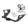 22 - 24 Subaru WRX Curt 1-1/4", Class 1 Trailer Tow Hitch + 4-flat Wiring Kit 11663